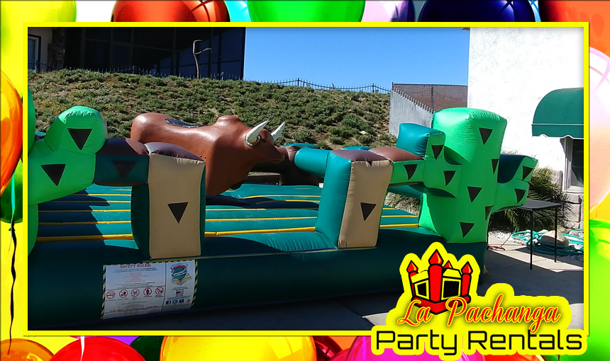 MecHanical bull party rentals in hemet Toro Mecanico